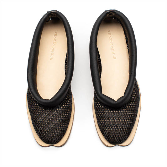 SAMPLE 37 GAIL Black | Knit Sandal