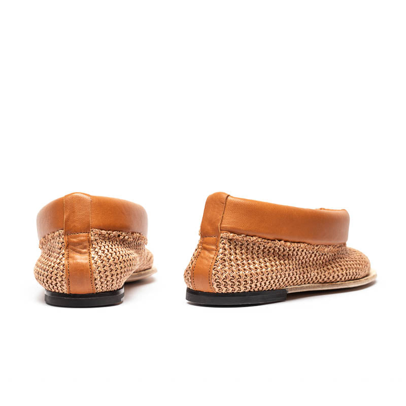 SAMPLE 37 GAIL Cappuccino | Knit Sandal