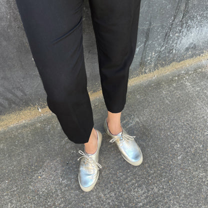 GEEK Veuve | Champagne Leather Sneakers | Tracey Neuls