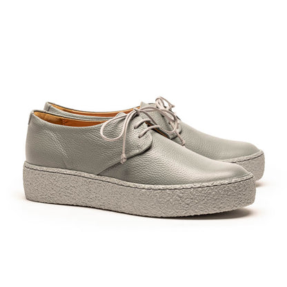GEEK PLATFORM Stone | Grey Platform Sneakers | Tracey Neuls