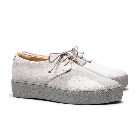 GEEK PLATFORM Ice | Leather Sneakers