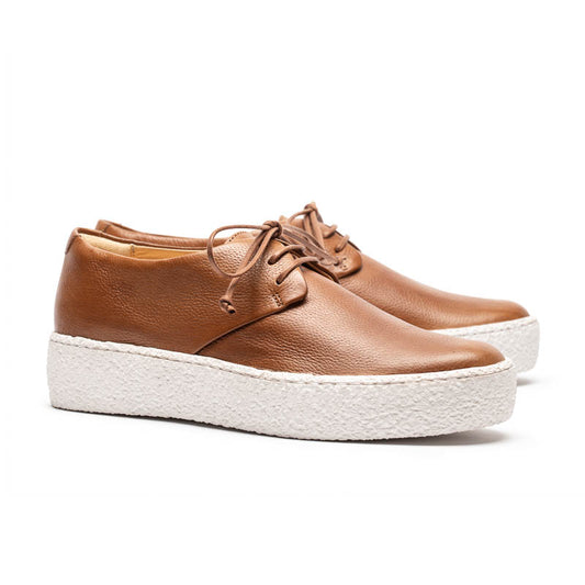 GEEK PLATFORM Milk Chocolate | Leather Sneakers | Tracey Neuls