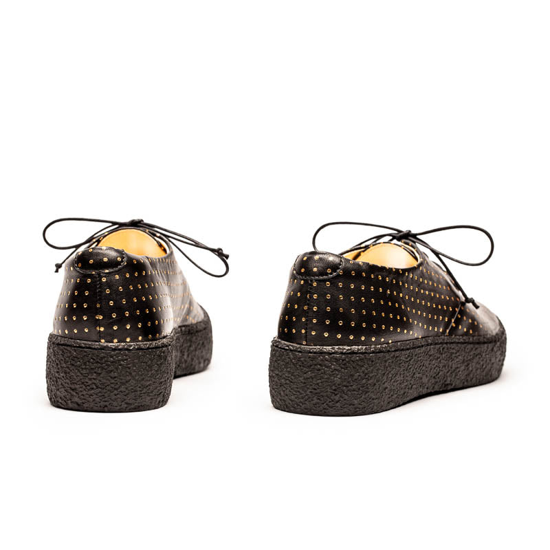 GEEK PLATFORM Pois | Leather Wedge | Tracey Neuls