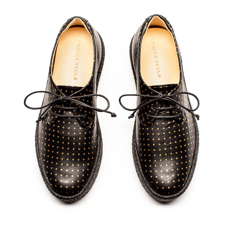 GEEK PLATFORM Pois | Leather Wedge | Tracey Neuls