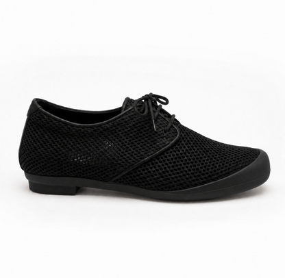 Geek Black | Cotton Mesh Sneaker