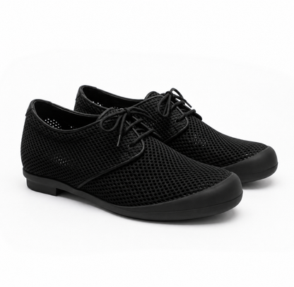 Geek Black | Cotton Mesh Sneaker