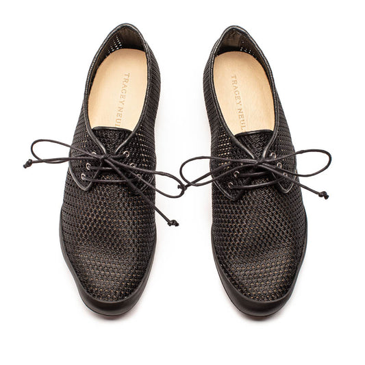 Geek Black | Cotton Mesh Sneaker