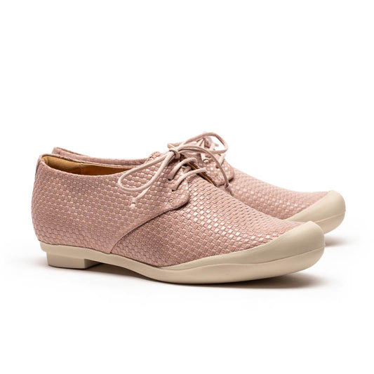 GEEK Hamper | Blush Embossed Leather Sneakers | Tracey Neuls