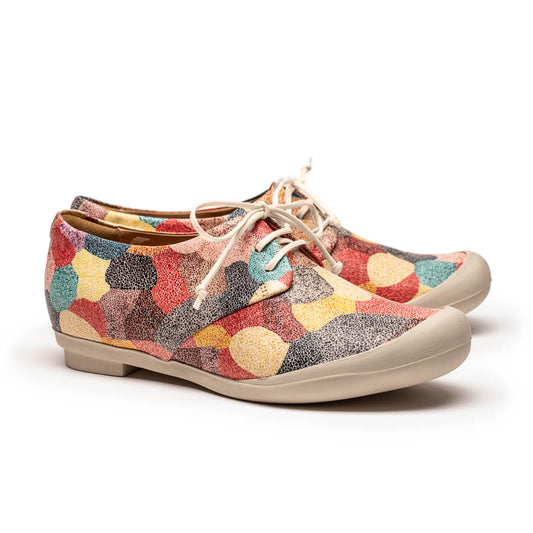 GEEK Cobbler | Printed Leather Sneakers | Tracey Neuls