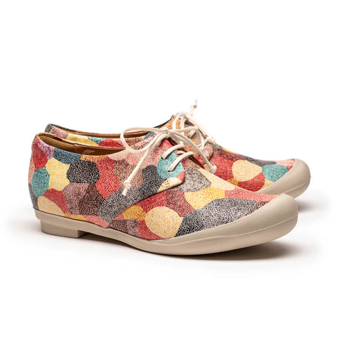 GEEK Peach Cobbler | Printed Leather Sneakers | Tracey Neuls