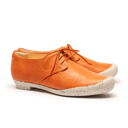 SS25_50 GEEK Pumpkin | Leather Sneakers | Tracey Neuls