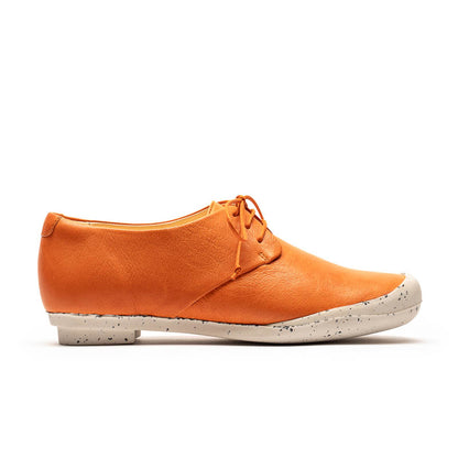 SS25_50 GEEK Pumpkin | Leather Sneakers | Tracey Neuls