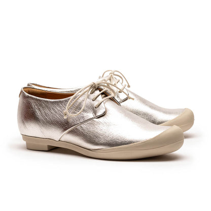 GEEK Veuve | Champagne Leather Sneakers | Tracey Neuls