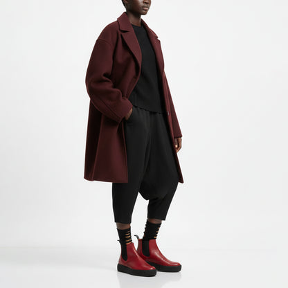 GEORGE PLATFORM Oxblood | Leather Chelsea Boots | Tracey Neuls