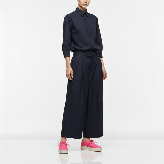 GEEK PLATFORM Neon Pink | Leather Sneakers