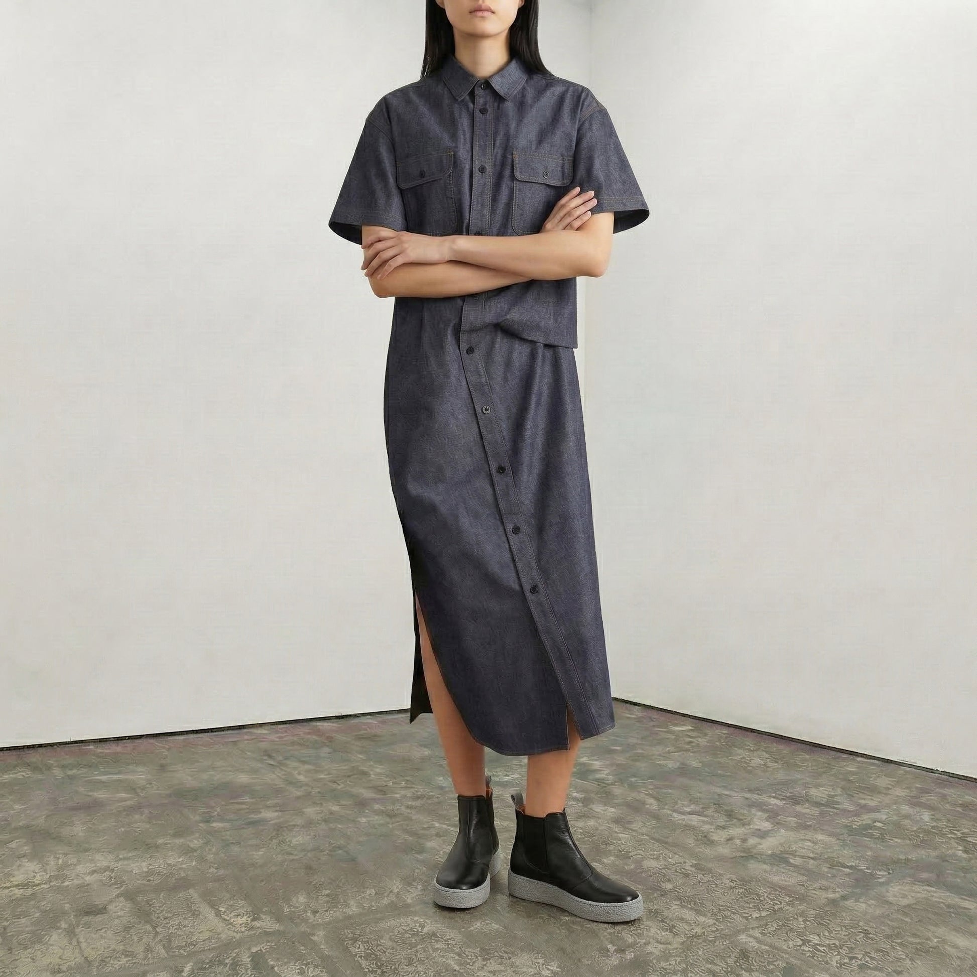GEORGE Platform Rain | Leather Boots | Tracey Neuls