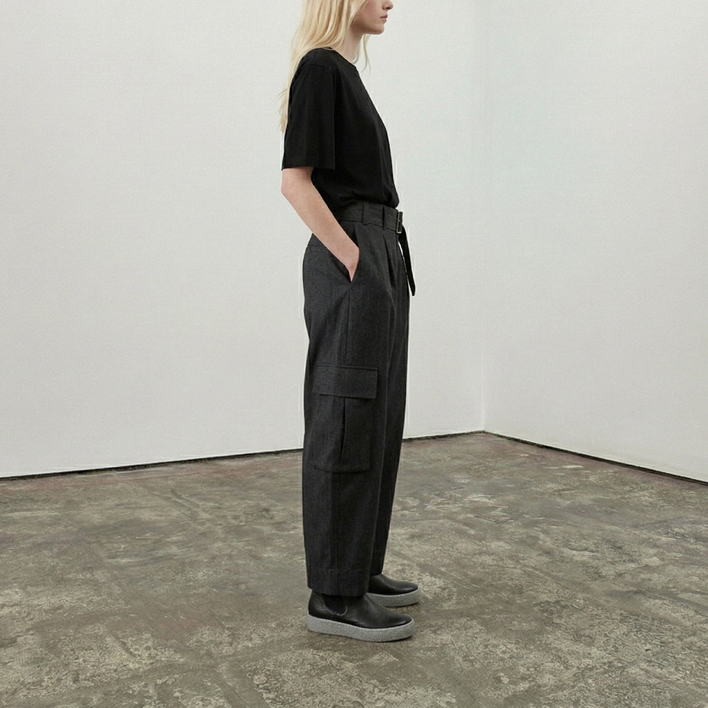 GEORGE Platform Rain | Leather Boots | Tracey Neuls