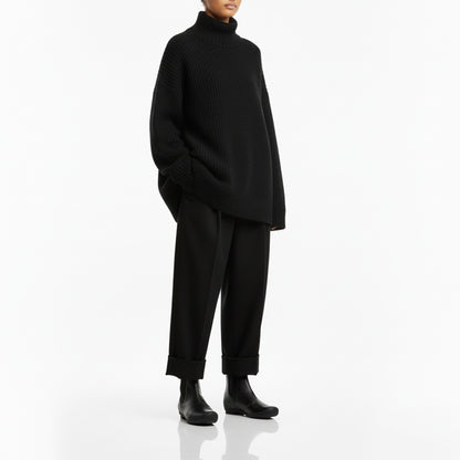 GEORGE Black | Leather Chelsea Boots | Tracey Neuls