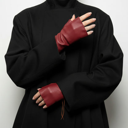 Fingerless Gloves | Gigondas Leather | Tracey Neuls