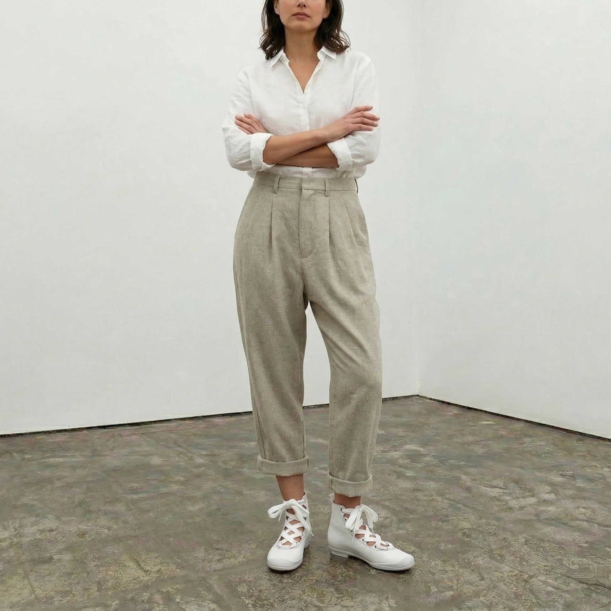 HIGHLANDER Chalk | Leather Shoes | Tracey Neuls