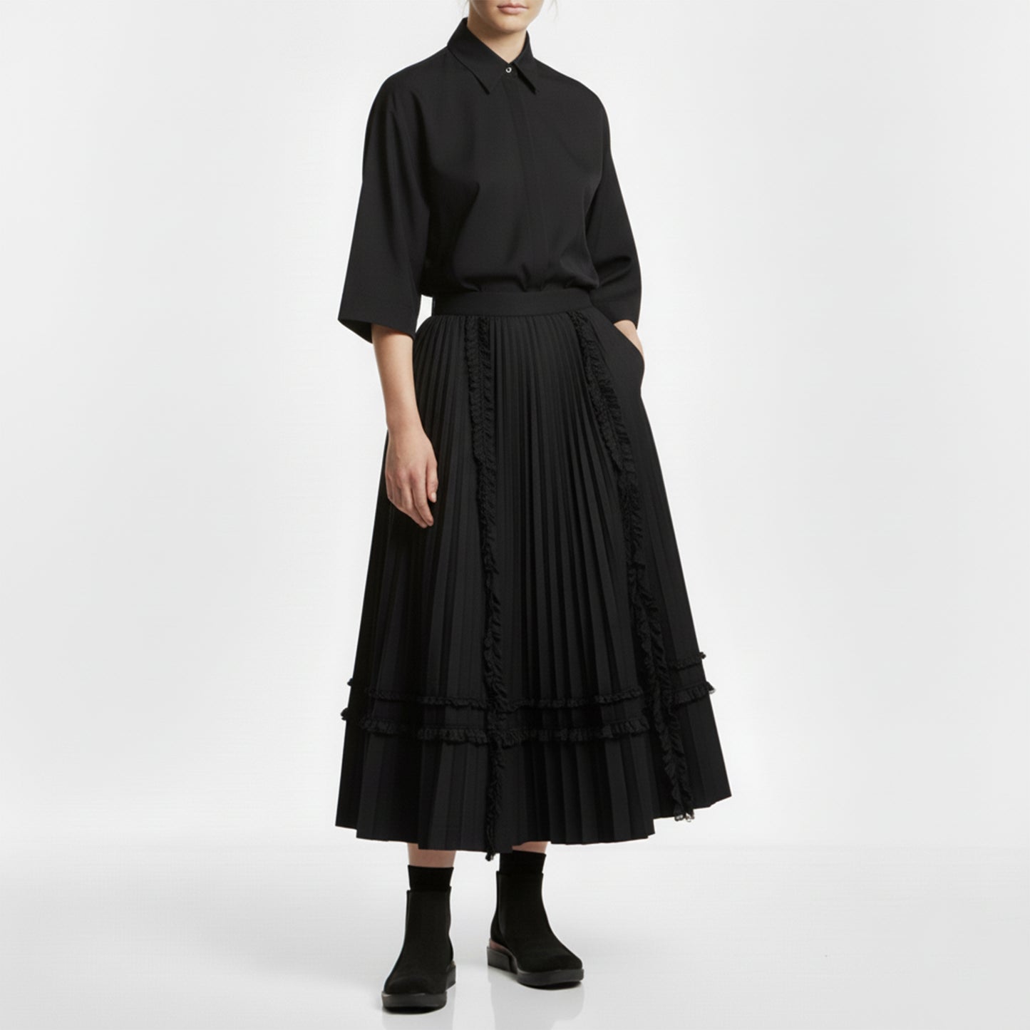 JON Black | Water Repellent Chelsea Boots | Tracey Neuls