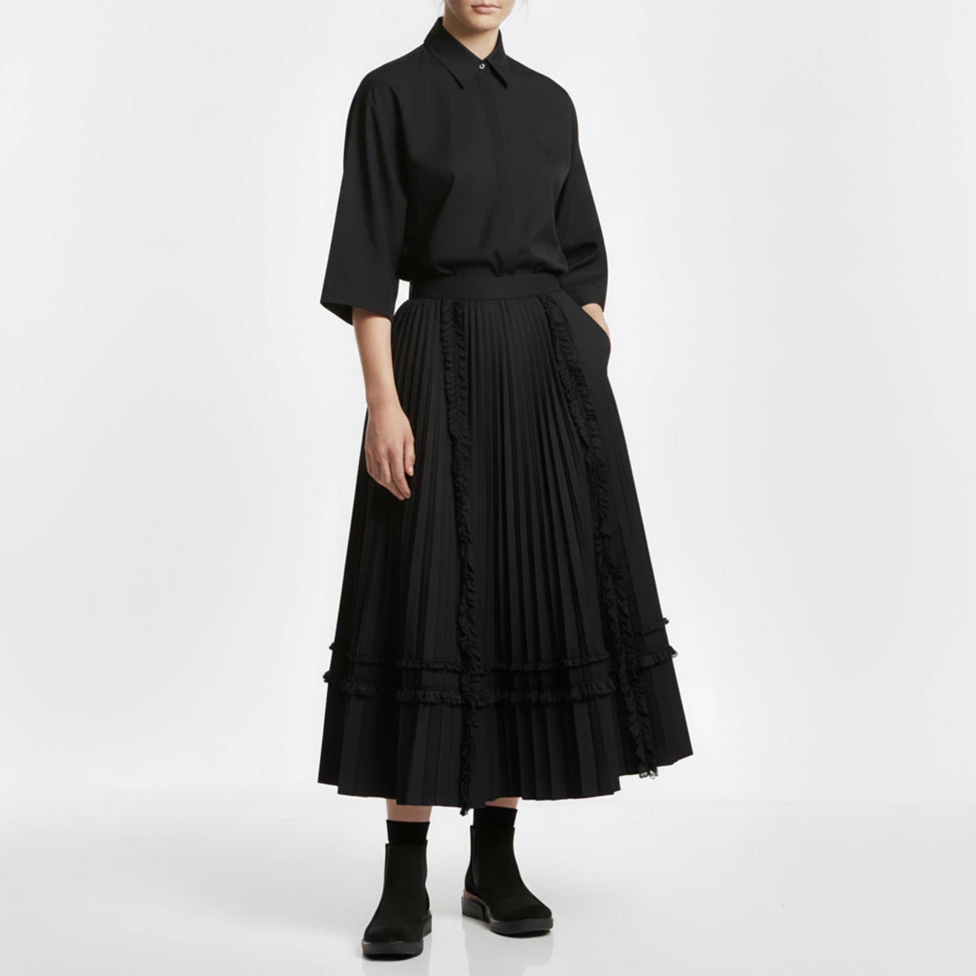 JON Black | Water Repellent Chelsea Boots | Tracey Neuls