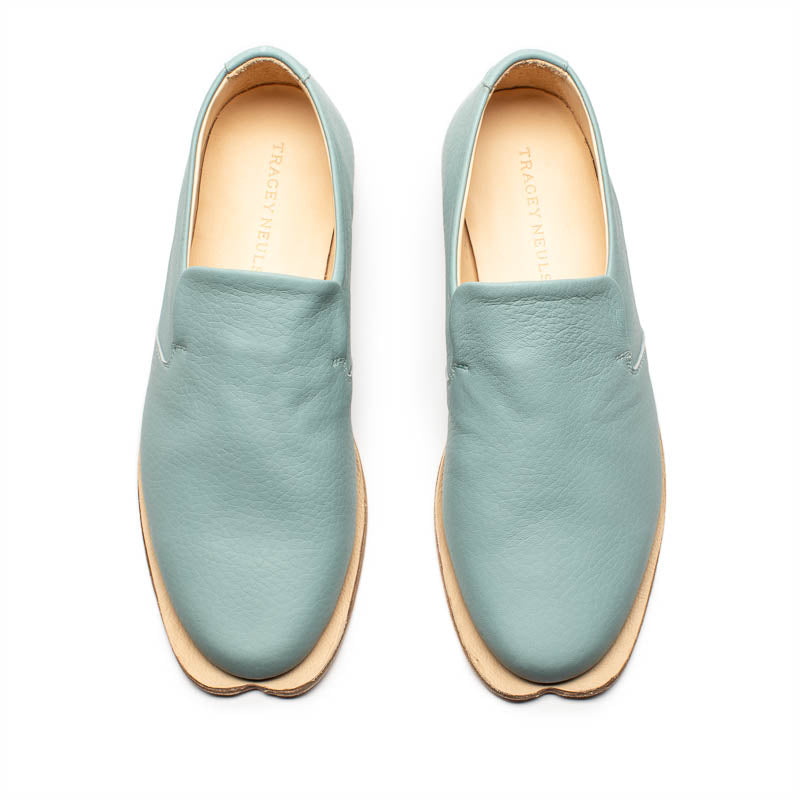 SAMPLE 37 JORDAN Egg Blue | Leather Loafers