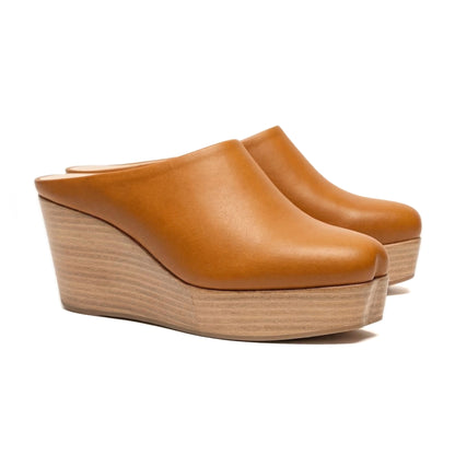 JAKE Flax | Leather Mule