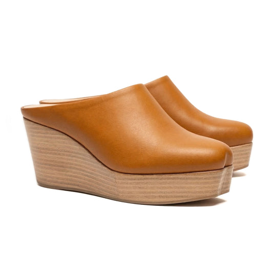 JAKE Flax | Leather Mule