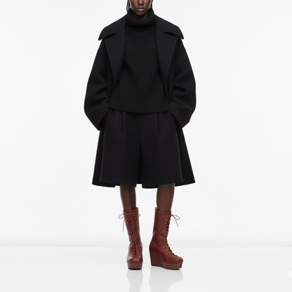 JONES Gigondas | Leather Wedge Boots