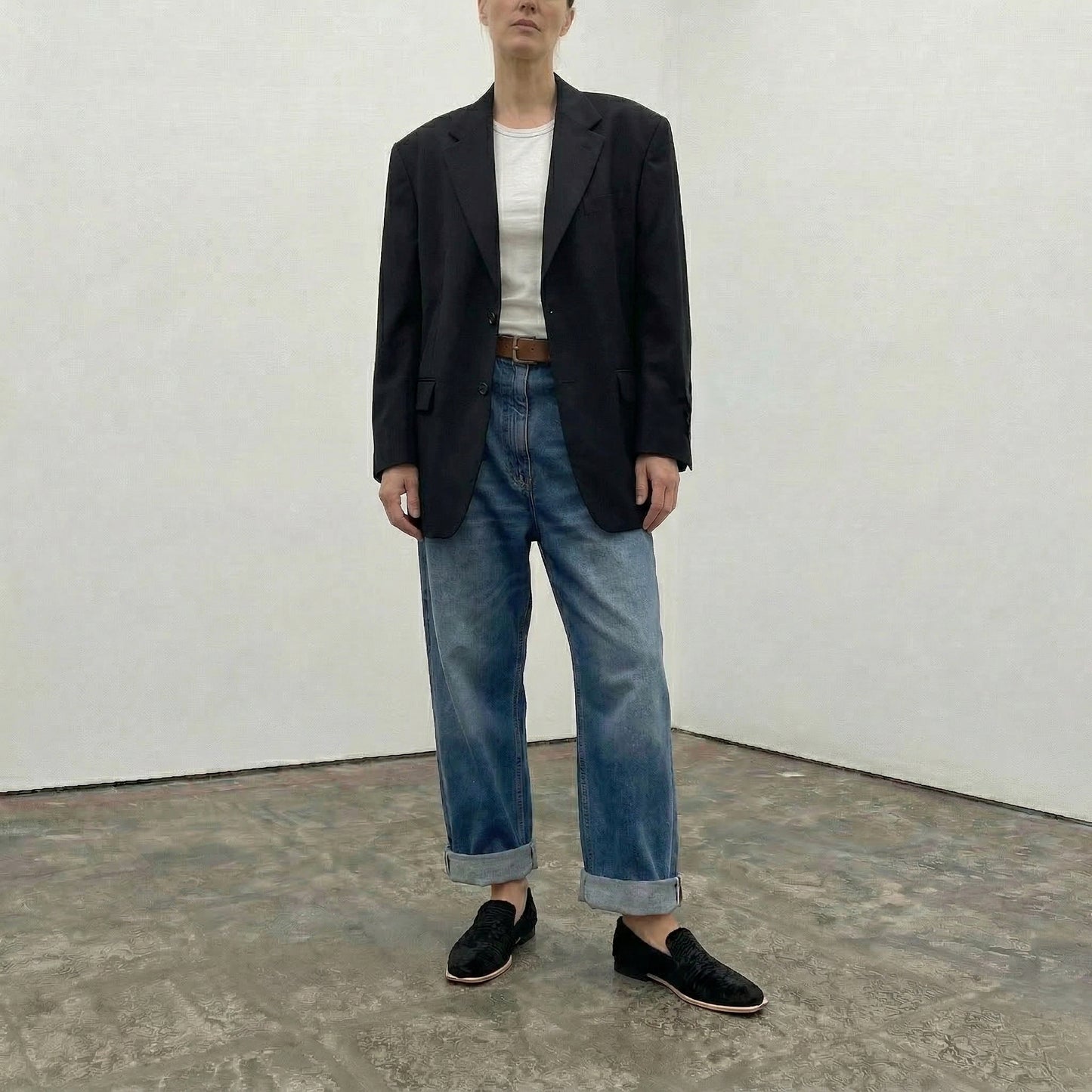 JORDAN Fever | Hair-on Leather Loafers