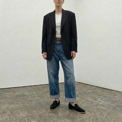 JORDAN Fever | Hair-on Leather Loafers