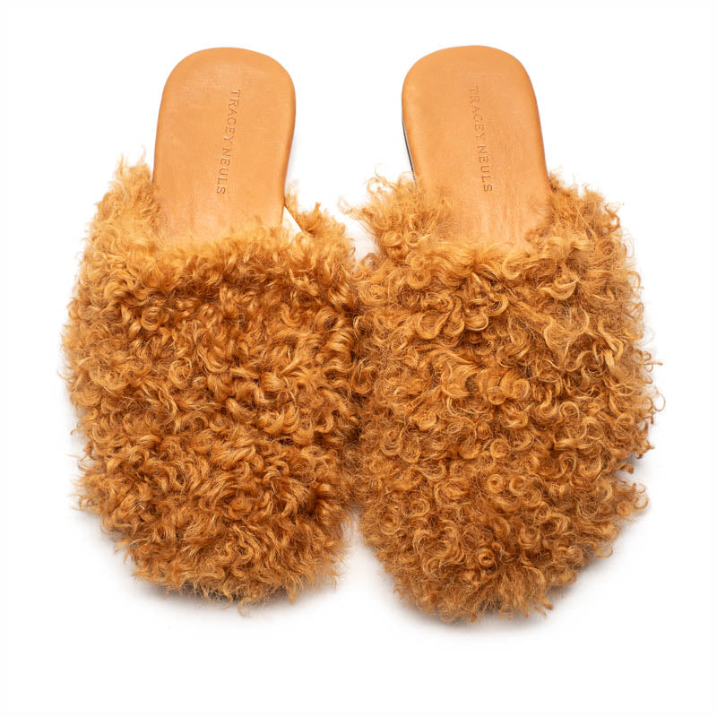LALA Ginger | Shearling Mule | Tracey Neuls