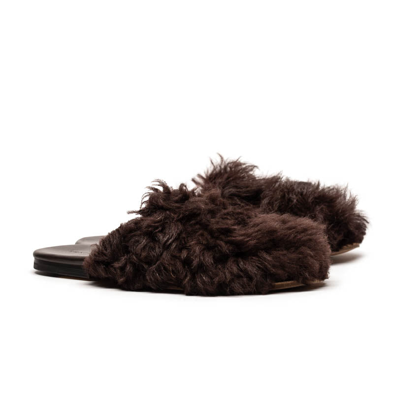 LALA Mangosteen | Shearling Mule | Tracey Neuls