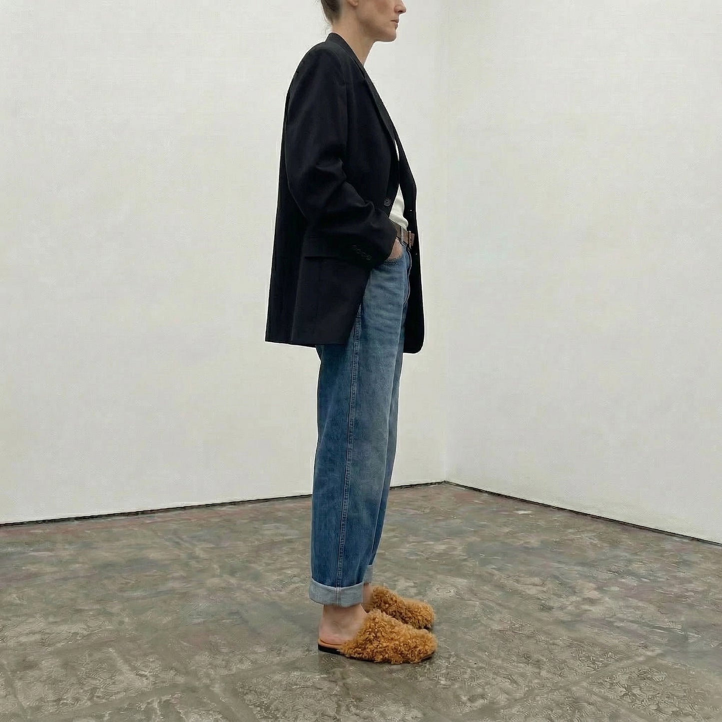 LALA Ginger | Shearling Mule | Tracey Neuls