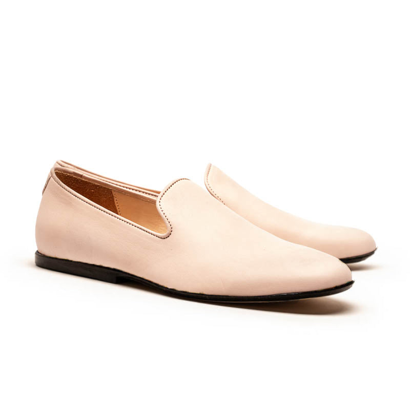 SS24 LOAFER Natural | Nubuck Leather Loafers | Tracey Neuls