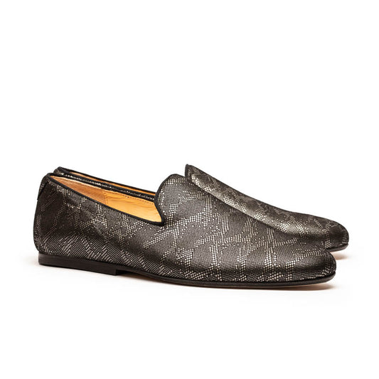 AW24_34 LOAFER Silver Lattice | Leather | Tracey Neuls