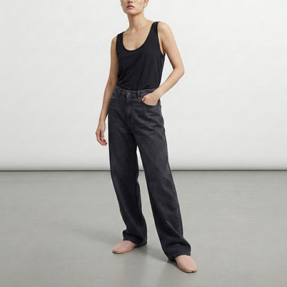 LALA Grapefruit | Perforated Leather Mule