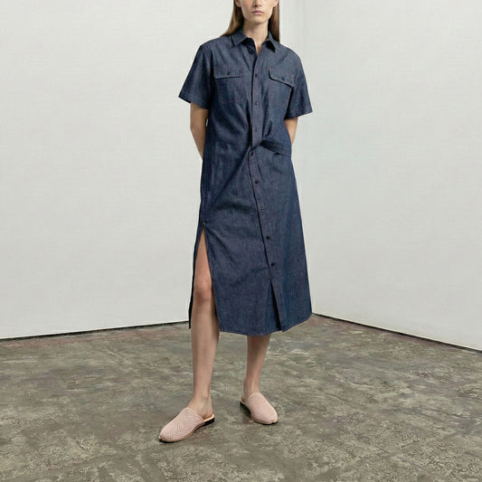 LALA Grapefruit | Perforated Leather Mule