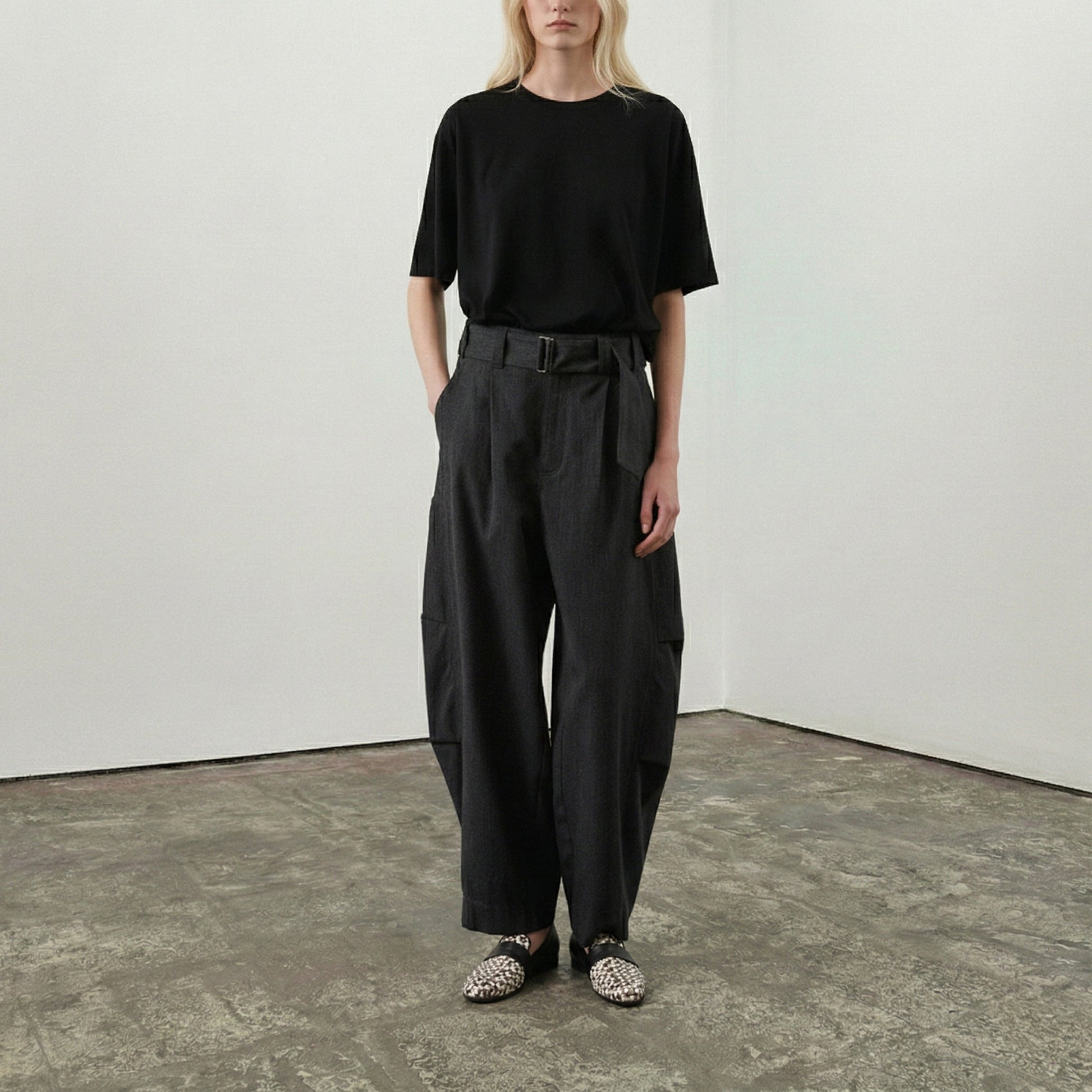 LOAFER Fossil | Leather Slip Ons | Tracey Neuls