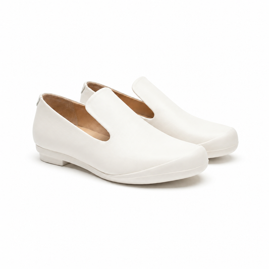 Loafer Parchment | Grain Leather