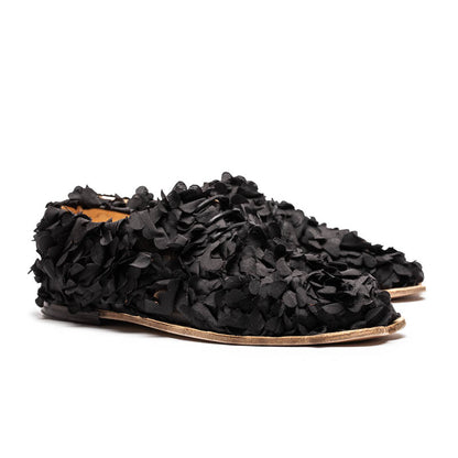 SAMPLE 37 MANNY Petal Black | Airflow Textile