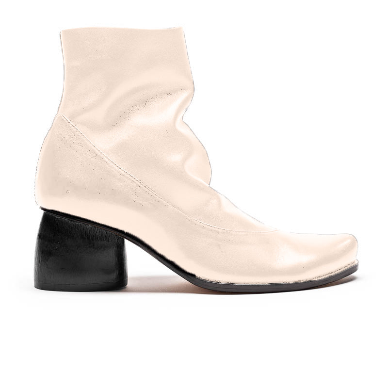 SS24 MANUELA Off-white | Leather Boots | Tracey Neuls