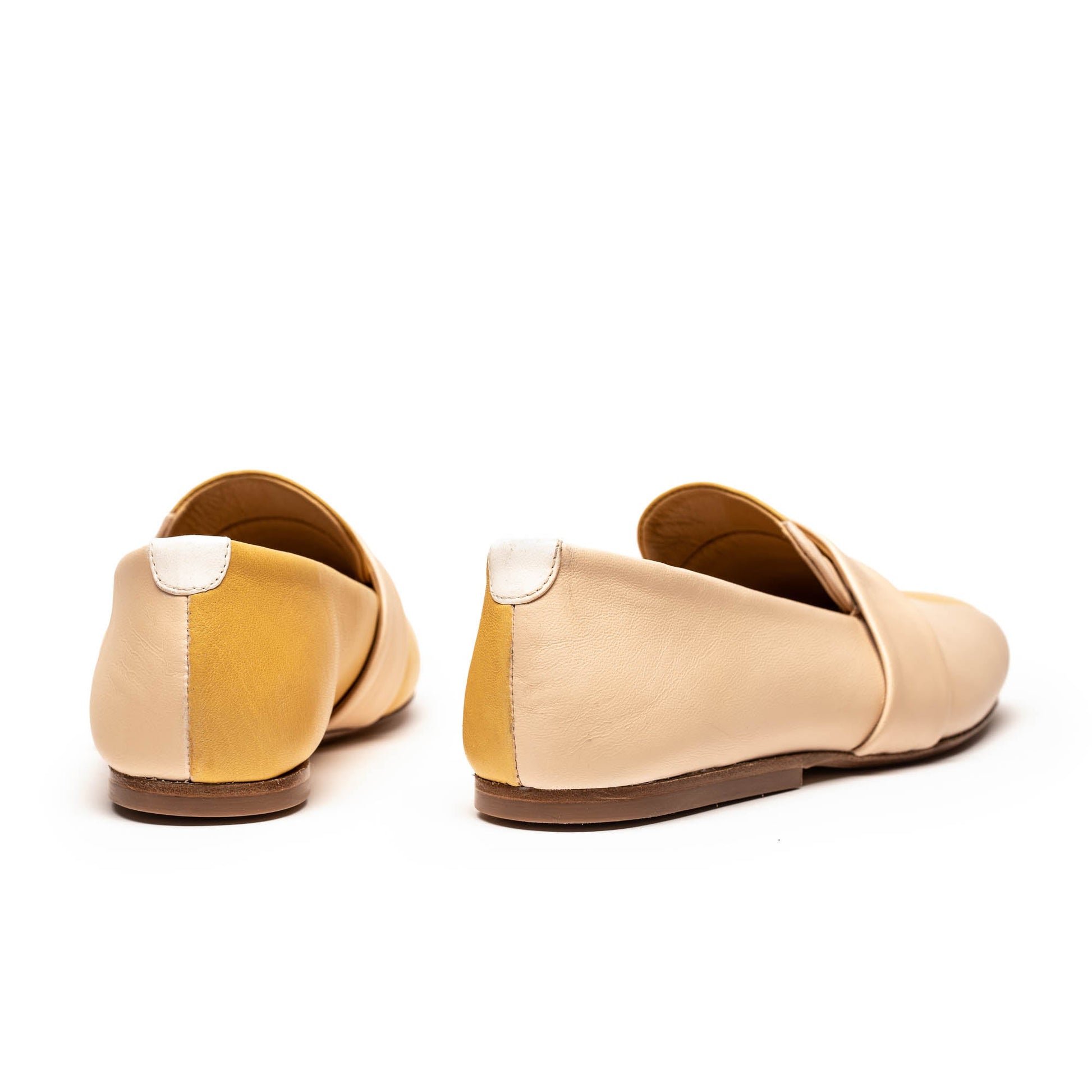 MONDRIAN Neutral | Natural n Wheat Leather Loafer | Tracey Neuls