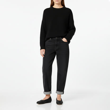 MABONA Black | Slip On Flats