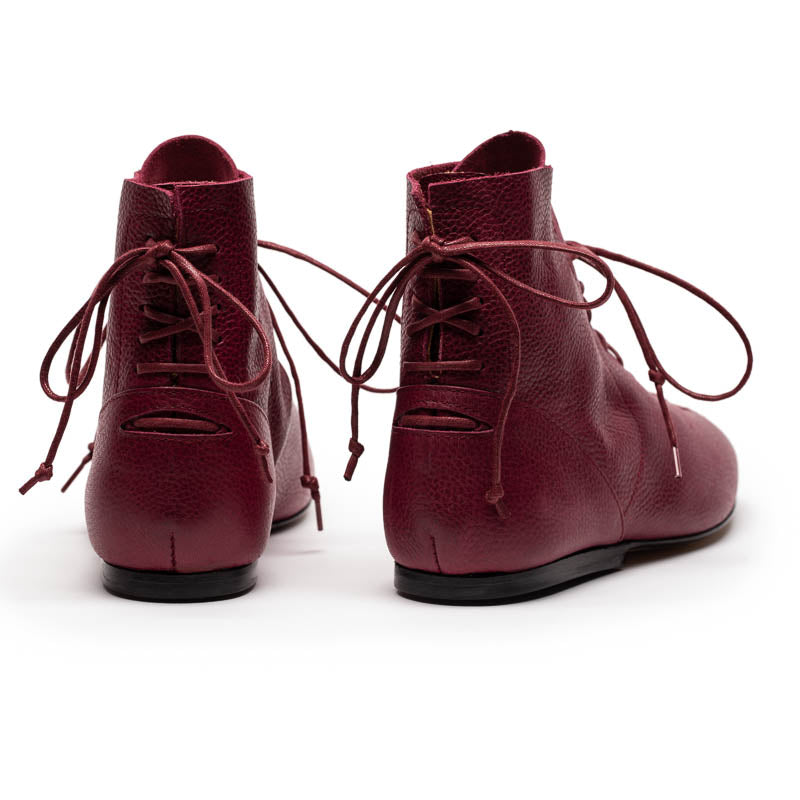 MAGRITTE Malbec Leather Boot