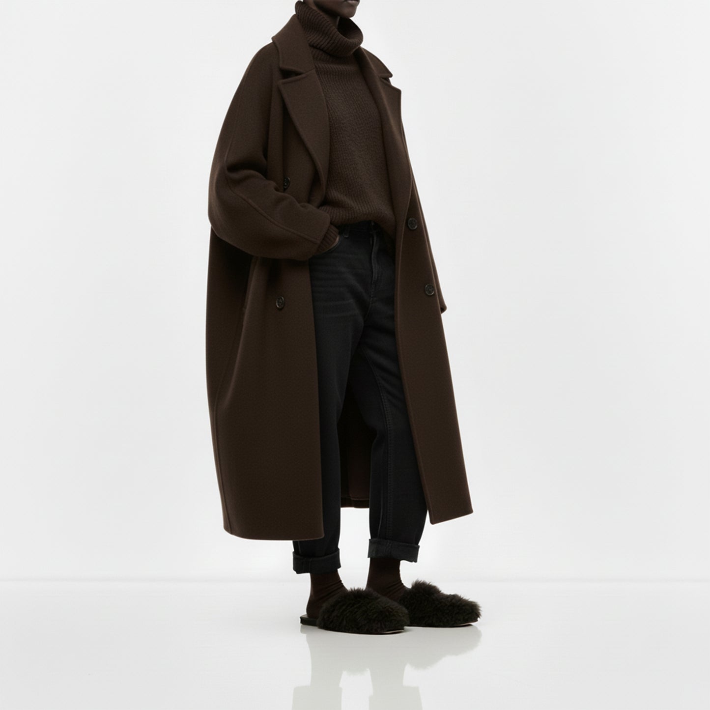 LALA Mangosteen | Shearling Mule | Tracey Neuls