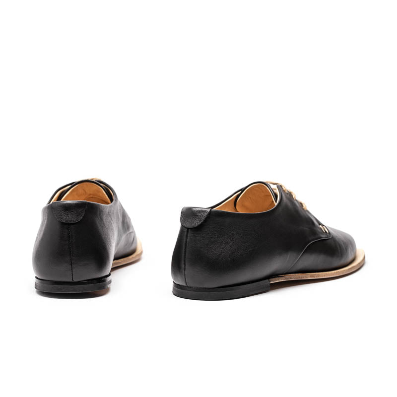 MANNY Black | Leather Derby | Tracey Neuls