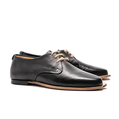 MANNY Black | Leather Derby | Tracey Neuls