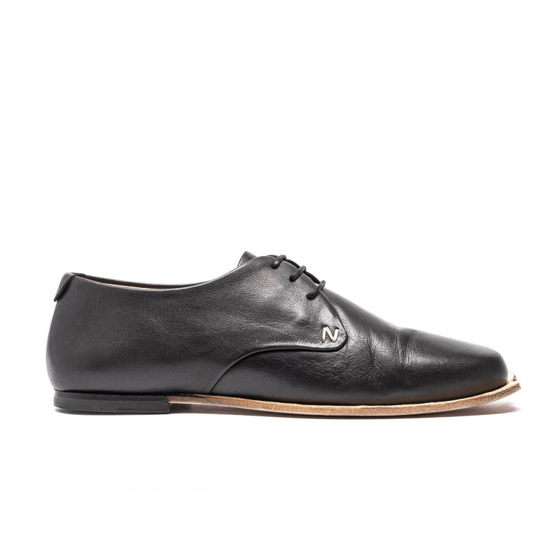 MANNY Black | Leather Derby | Tracey Neuls